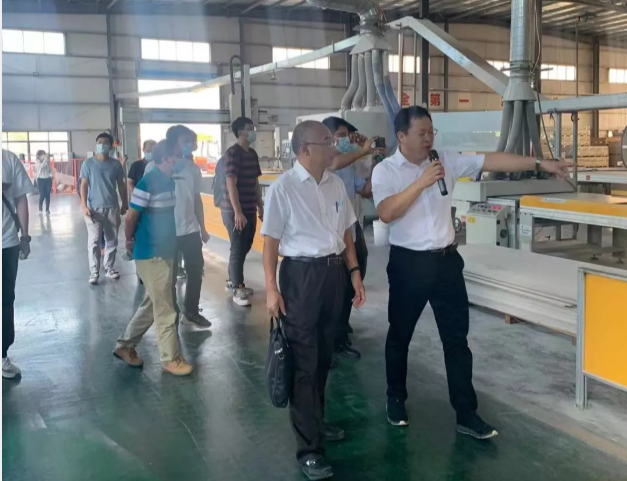 【考察調研】 廣州市市政集團有限公司領導（dǎo）蒞臨我司龍門生產基地參觀考察